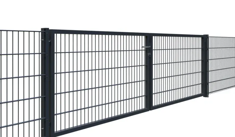 Doppelstabmattenzaun Tore