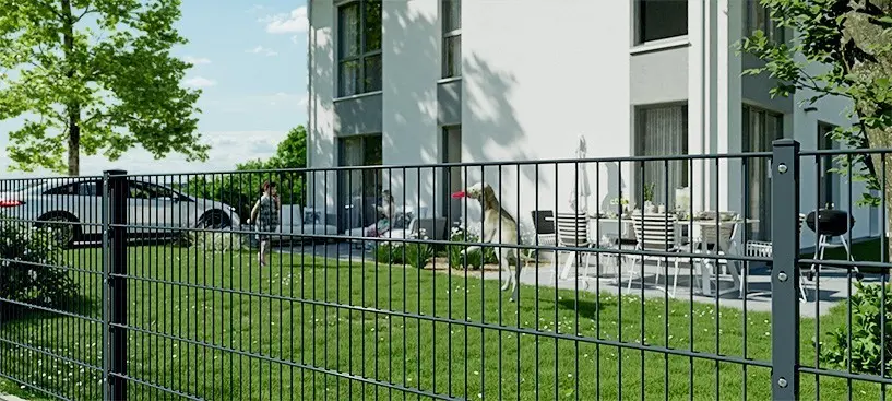 Doppelstabmattenzaun