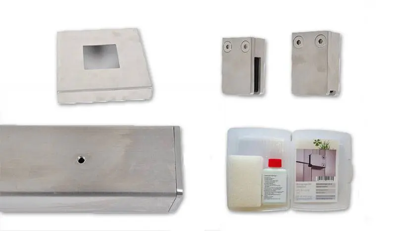 Glas Sichtschutz Zubehör