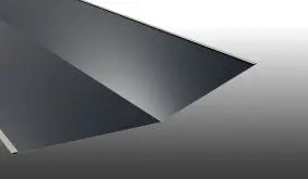 Kehlblech - 0,5 mm - 25 my Polyester