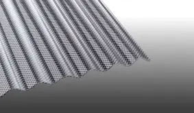 Unsere Polycarbonat Wellplatten mit Wabenstruktur sind extrem hagelfest und haben das Profil: S 76/18. Die Stärke der Platte ist 2,8 mm. Erhältlich in einer Breite von 1045 mm sowie den Längen 1000 - 7000 mm.
