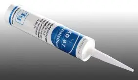 Unser Spezialsilikon für die Versiegelung der oberen Kante des Tropfrandprofils bei Stegplatten, zur Abdichtung von Anschlüssen bei Wellplatten oder Stößen bei Dachrinnen.