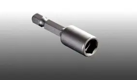 Unser nichtrostender Steckschlüssel mit 8 mm Schlüsselweite - zum einfachen und schnellen Befestigen unserer Bedachungen auf Unterkonstruktionen