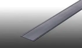 Mit dem Weich-PVC Fugenband schwarz/weiß dichten Sie die Stoßkanten zweier HPL-Platten ab. Das Band wird auf der Unterkonstruktion angebracht