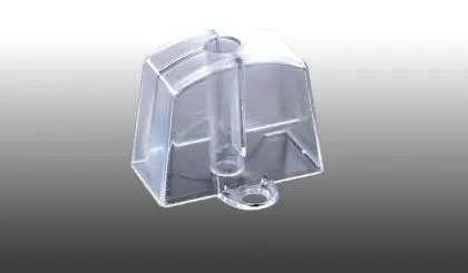 Transparenter Abstandhalter 177/51 aus Kunststoff für Welle 5 und 6. Die Verpackungseinheit sind 100 Stück
