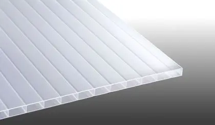 Unsere sonnenschützende Acryl Stegplatte in Weiß-Opal mit hoher eigenfestigkeit und einer Stärke von 16 mm ist in den Breiten 980 mm und 1200 mm sowie den Längen 1000 mm bis 7000 mm erhältlich.