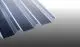 Die glasklare 1,0 mm Polycarbonat Wellplatte 138/20 hat eine hohe Lichtdurchlässigkeit –ideal als Lichtband für Stahltrapeze 138/20