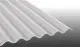 2,8 mm starke Wellplatten aus witterungsbeständigem Polycarbonat mit sonnenreflektierender Oberfläche