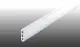 Die 25 mm PVC Randdistanzleiste für unser günstiges Aluprofil Universalsystem. Die Distanzleisten werden in die entsprechende Aufnahme am Unter- bzw. Oberprofil eingeschoben um den gewünschten Abstand zur Unterkonstruktion einzuhalten und die 25 mm starke