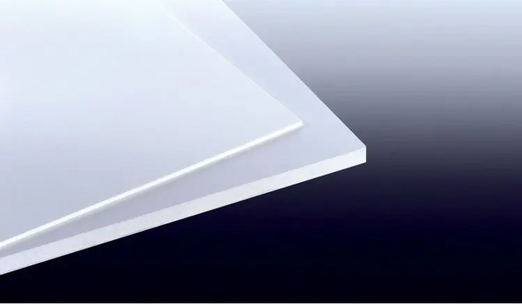 Format DIN A4 PVC Hartschaum Platten Weiß 6mm 