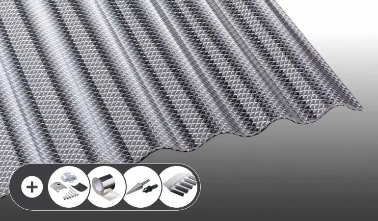 Acryl Wellplatten mit Wabenstruktur - Glasklar im Set