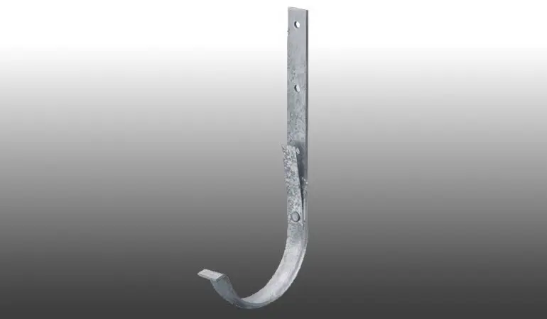 Mit der Inefa Rinnen-Halterung 'Simple' befestigen Sie Ihre Dachrinne NW 100 an der Unterkonstruktion Ihrer Bedachung