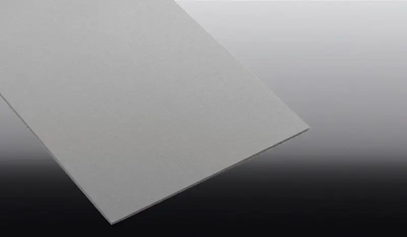 PVC Platten 2 mm hellgrau 1000 x 500 mm