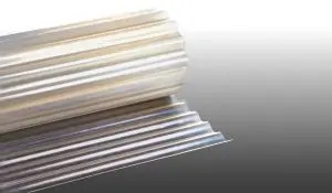 S 76/18 Lichtwellrollen aus GFK sind UV-stabilisiert, bruchsicher, flexibel und günstig 