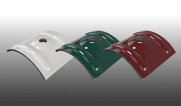 Die Alu Kalotten 76/18 mit EPDM-Dichtung werden in Einheiten à 100 Stück geliefert. In 14 RAL-Farben erhältlich