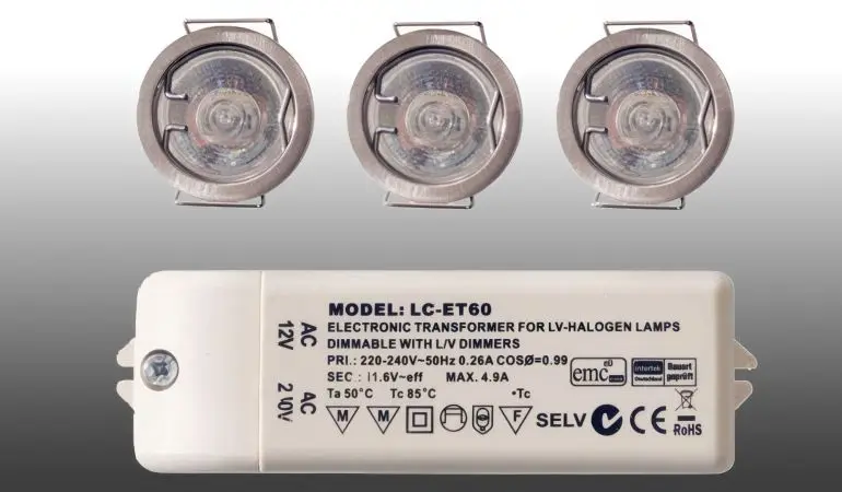 LED-Spotset inklusive sechs Strahlern und Fernbedienung
