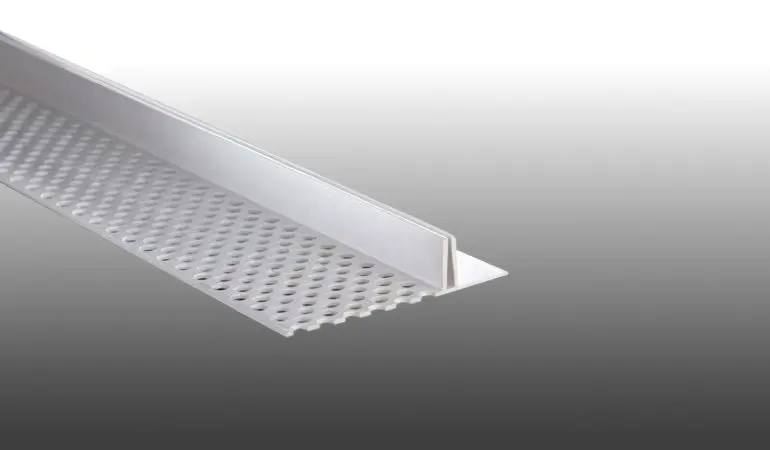 Das leicht zu montierende Kunststoff Lüftungsprofil für 15-17 mm Fassadenprofile.