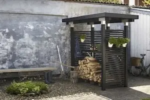Der Holzunterstand mit Dach – perfekt für Ihren Garten