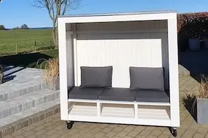 Mit der mobilen Terrassenlounge entspannen, wo und wie Sie wollen!