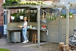 Simpel, aber genial: Mit den Verbinder 90 x 90 werden Sie Ihr eigener Gartenarchitekt