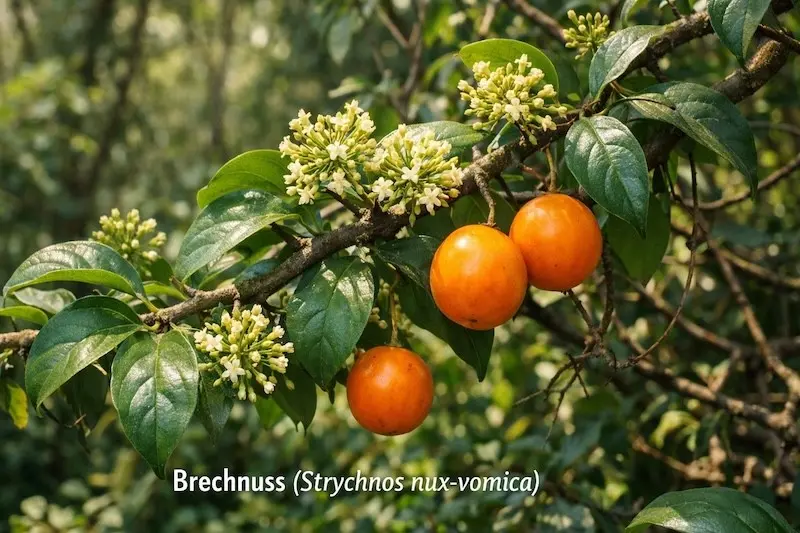 Brechnuss (Strychnos nux-vomica)