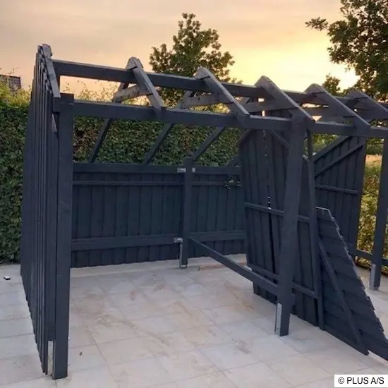 Dank der vormontierten Elemente wird ein rascher Baufortschritt erzielt