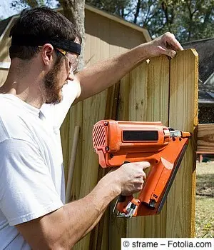 Austausch von Zaunlatten