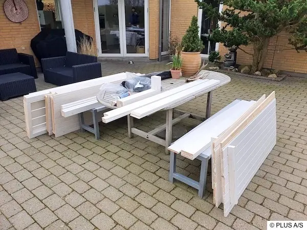 Ein Klassiker und immer schön! Weiß gestrichenes Holz