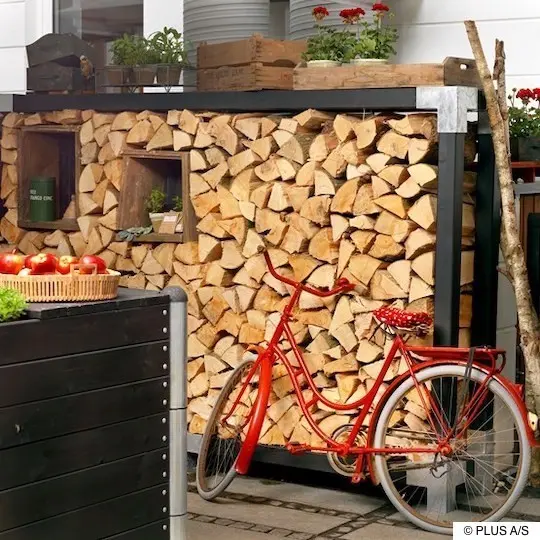 Ein Kaminholzregal nach Wunschmaßen