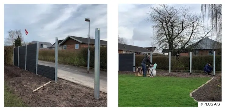 Im Prinzip eine Fleißarbeit – das Zusammenstecken der WPC-Lamellen