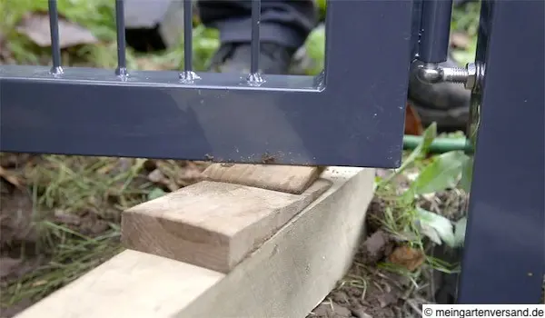 Auf die richtige Höhe bringen