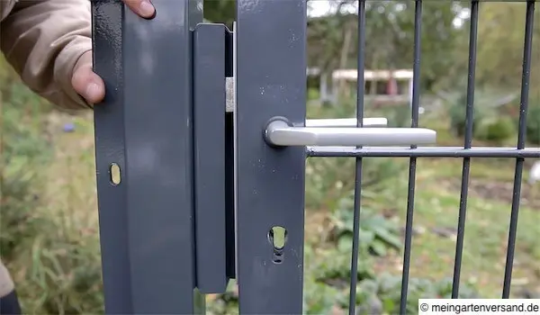 Komplett montierte Garnitur