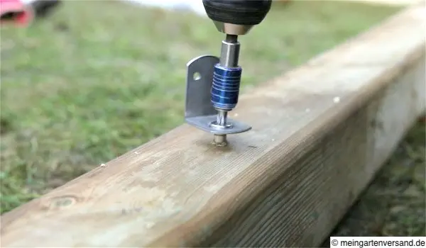 Winkel mit Bit eindrehen