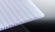 Die sonnenreflektierende 25 mm Stegplatte aus Polycarbonat ist schlagzäh reduziert durch Ihre extrudierte Infrarot-Reflektionsschicht die Sonneneinstrahlung um bis zu 80%.