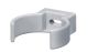 Die bruchsichere Clip-Rohrschelle aus Kunststoff für DN 75 Fallrohre ist in den Farben Grau, Braun und Weiß erhältlich