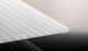 Bruchfeste Polycarbonat Doppelstegplatte mit extrabreiten 32 mm Kammern in Weiß-Opal. Maße: 980 x 2000 - 7000 mm